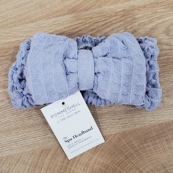 PommeShell Purple Bow Headband - Jilly Box Spring 2023 - New With Tags - Picture 5 of 7